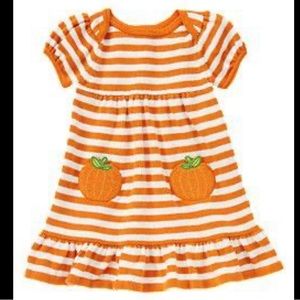 Gymboree Pumpkin Sweater Dress